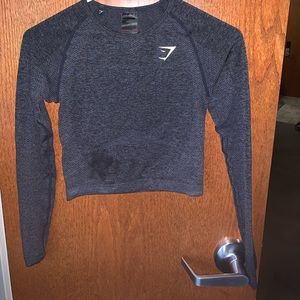 Long sleeve crop top